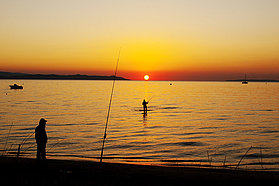 Morning fishing