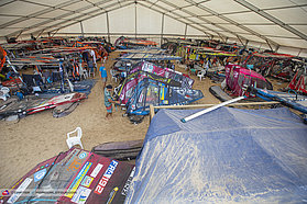 Equipment tent