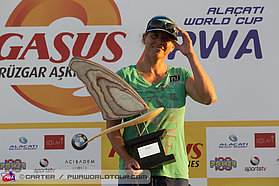 Karin Jaggi third overall in the world