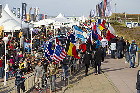 Flags at the opening ceremony
