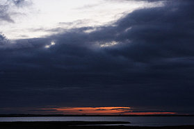 Daybreak here in Sylt