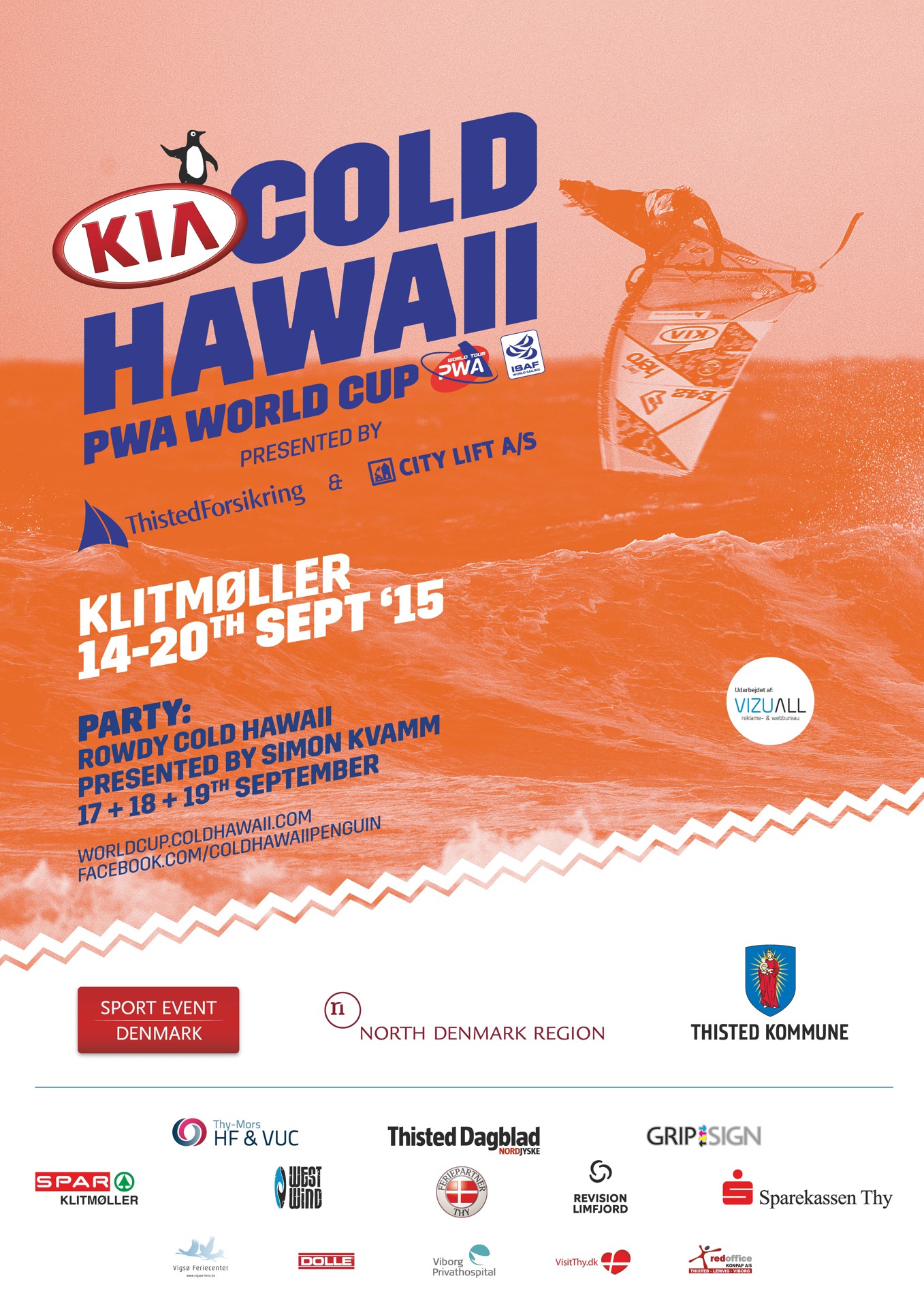 Kia Cold Hawaii World cup, Klitmoller 2015
